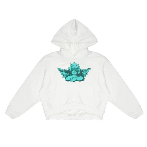 Boys Lie Sorry Siren Cream Hoodie - Picture 1 of 6